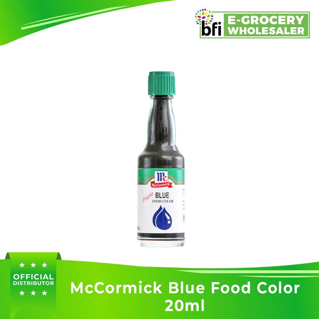 McCormick Blue Food Color 20ml Shopee Philippines