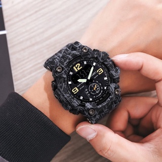New Men Sports Shock Watch 3Time Chrono Alarm Date Week Display LED Light Digital Big Dial Military Men Sports Watches #7