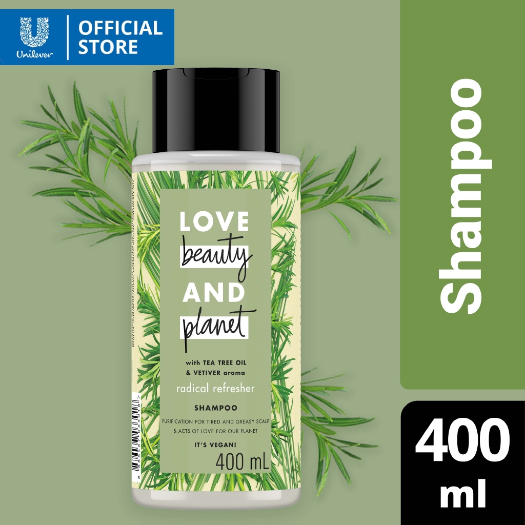 Love Beauty and Radical Refresher Shampoo for Fresh Hair 400ml