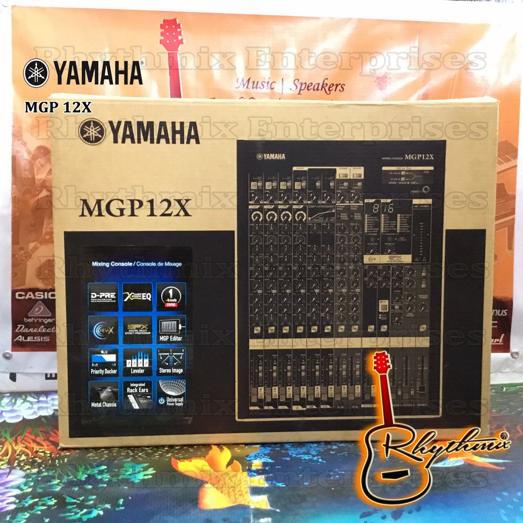 Yamaha MGP12X MGP12 X MGP 12X 12channel Mixer with USB and FX Shopee