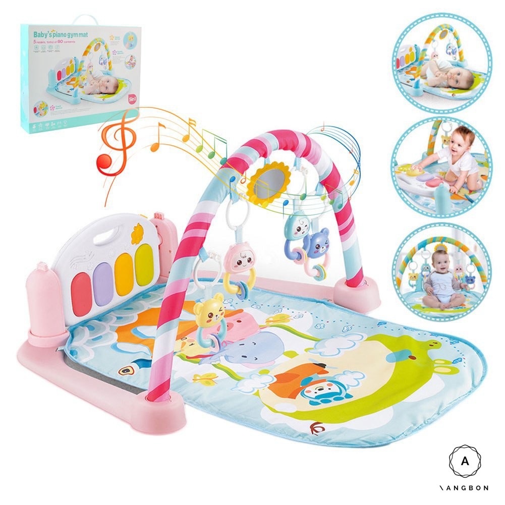 baby piano gym mat 5 in 1