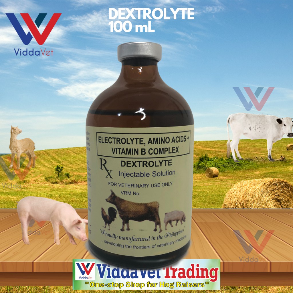 100 ml Dextrolyte Electrolytes Amino Acids Vitamin B Complex Injection