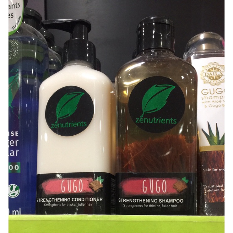 Zenutrients Set Gugo Strengthening Shampoo & Conditioner 200ml Shopee Philippines