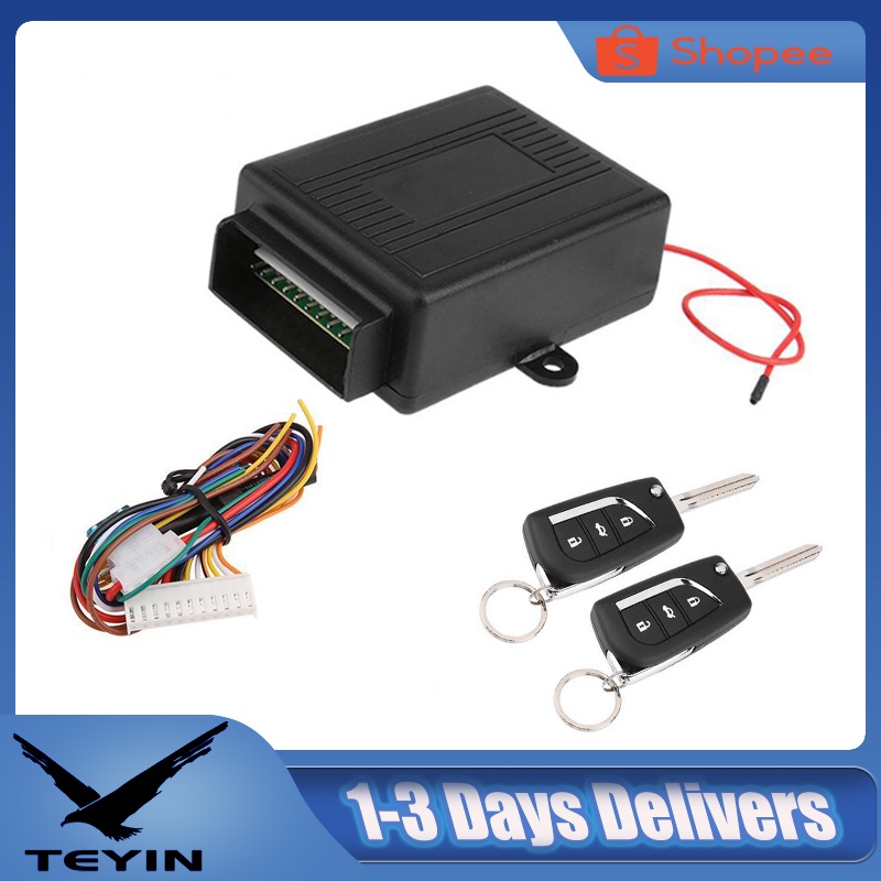 Car Auto Keyless Entry System Remote Control Central Locking Kit Lock