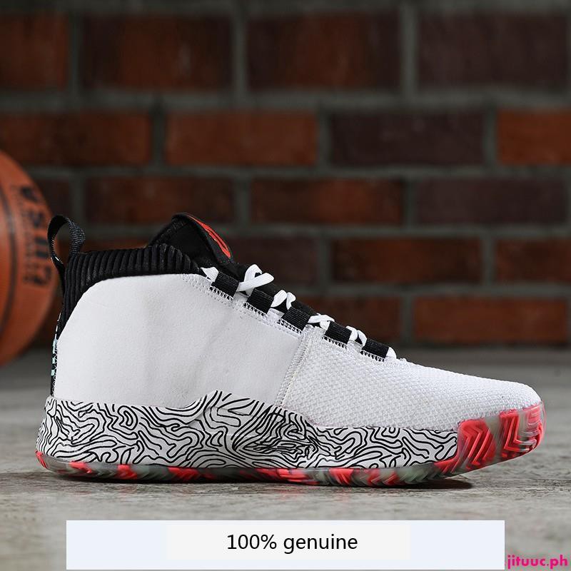 red damian lillard shoes