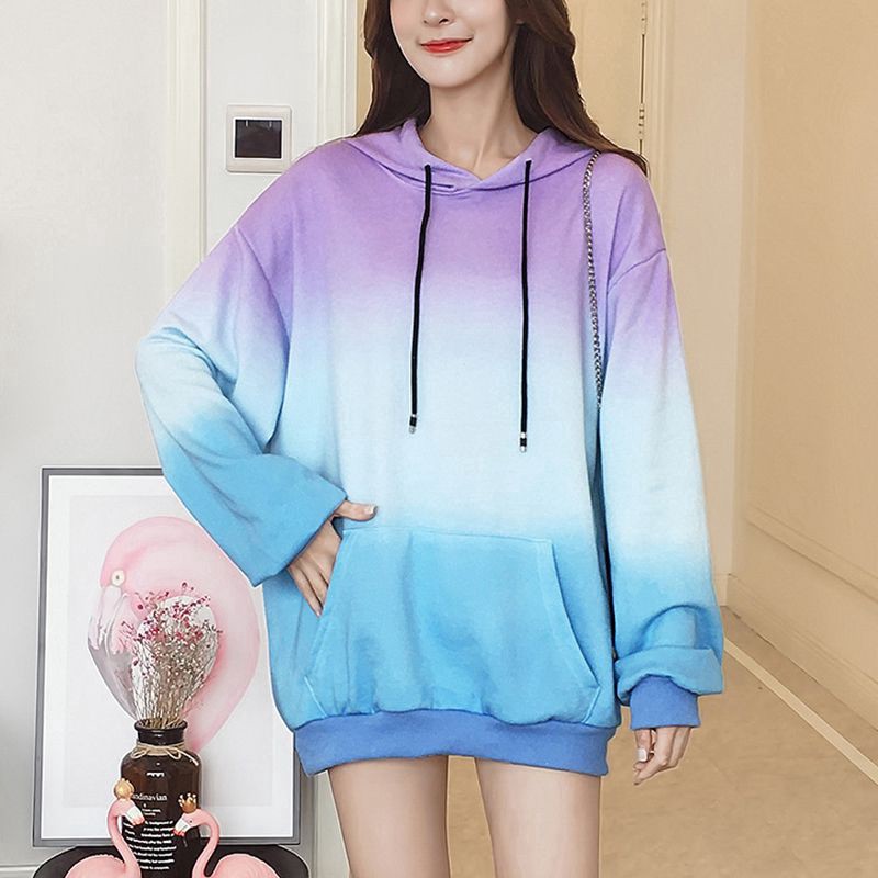 hoodie with different color sleeves