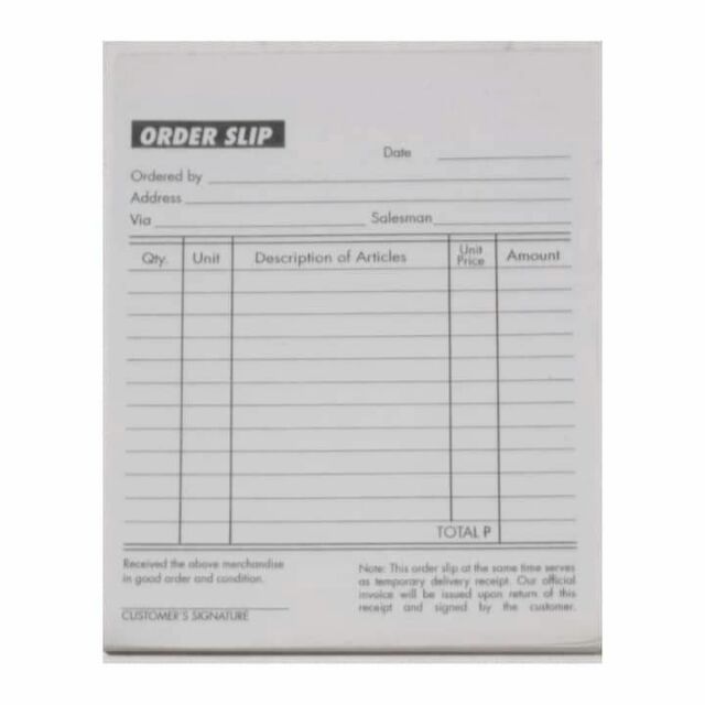 Delivery Receipt Order Slip Acknowledgement Receipt S vrogue.co