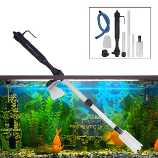 Electric Water Change Pump Gravel Cleaner Tool Aquarium Fish Tank Pipe Waste Remover Filters Tools
