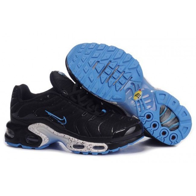 nike tn black blue