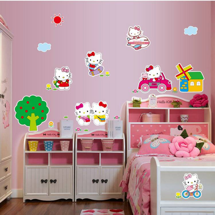 Hello Kitty Room Decor Sticker Shopee Philippines