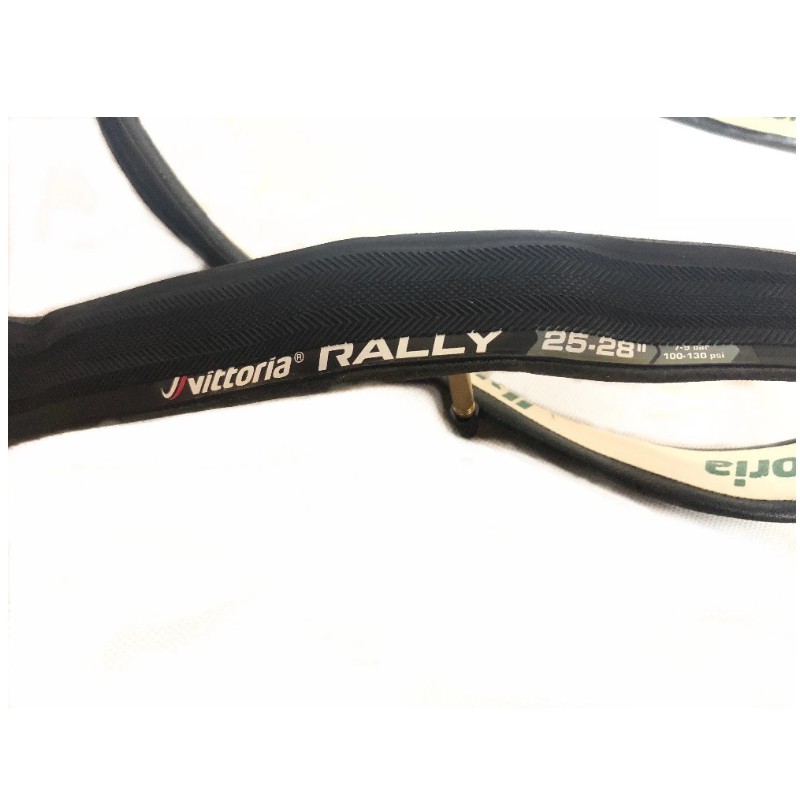 新作入荷!! Vittoria Rally Tubular 25-28 幅25mm 320g skin blk 1本 新品未使用  lacistitis.es