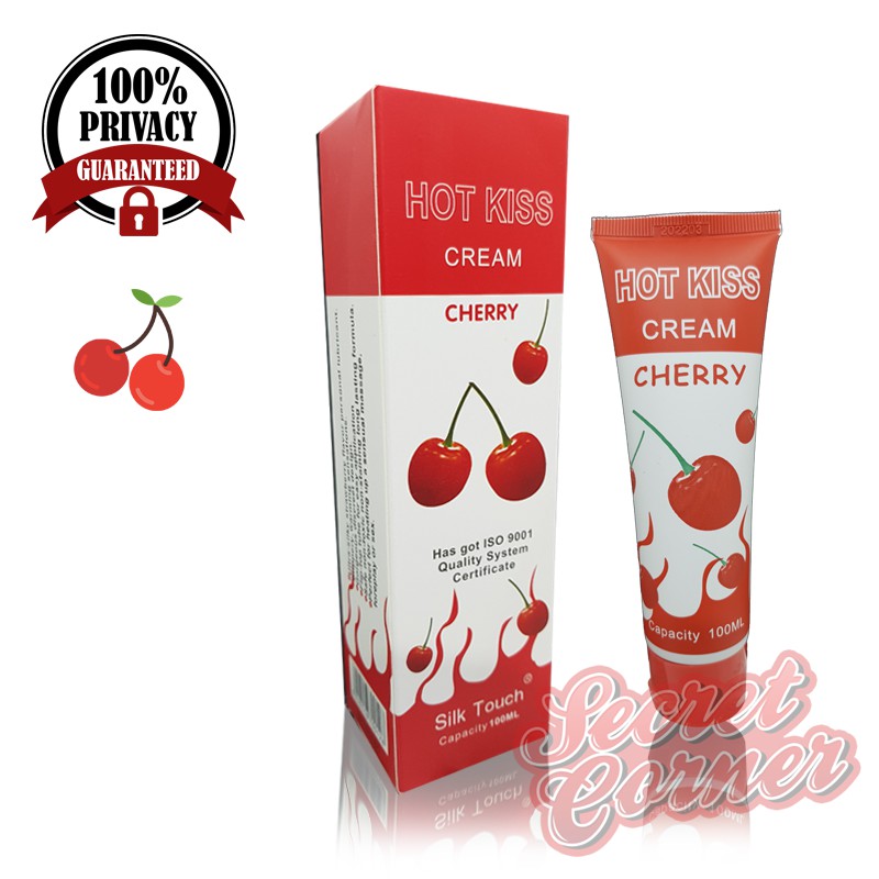 Secret Corner Hot Kiss 100ml Cherry Flavored Lubricant Sex Toy Anal Vaginal Lubricant Shopee 3854
