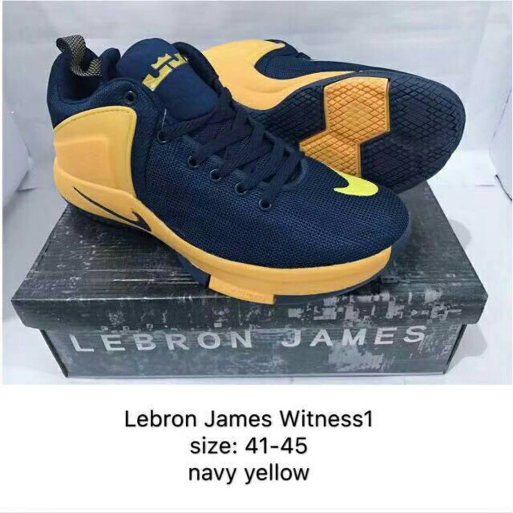 nike lebron james witness shoes