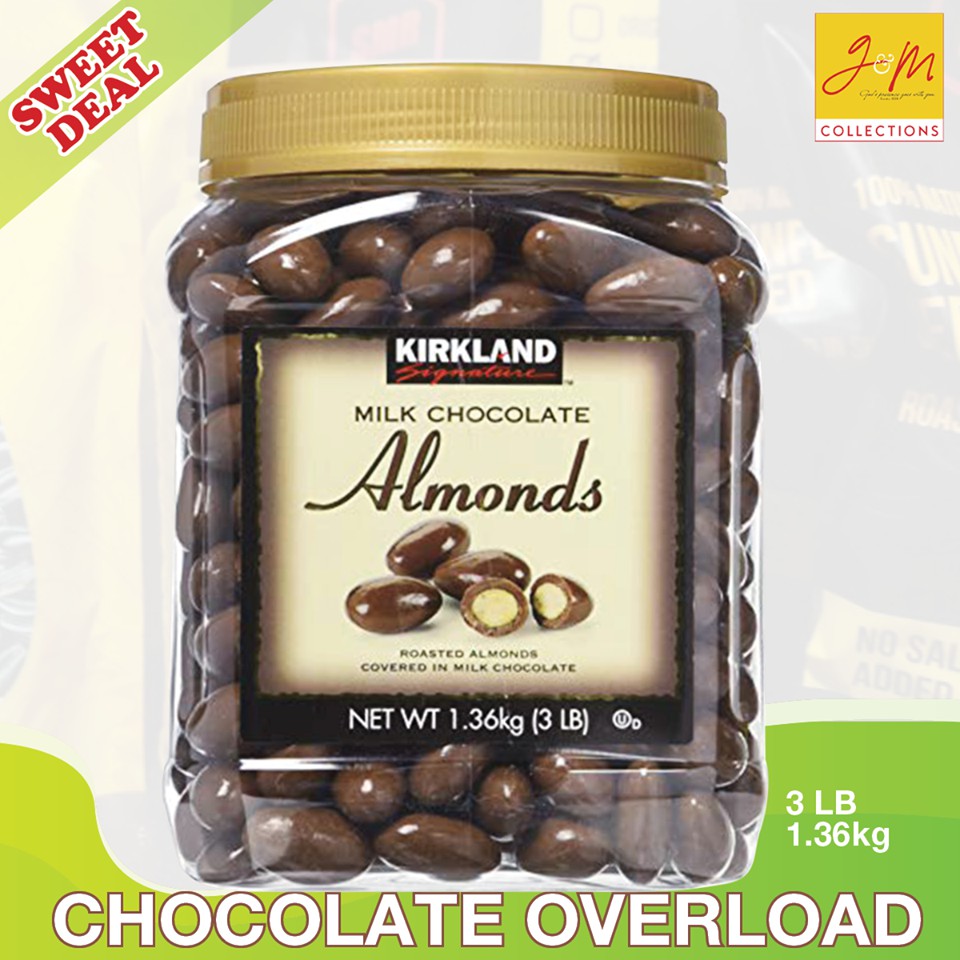 Kirkland Almonds Chocolate 1.36kg Shopee Philippines