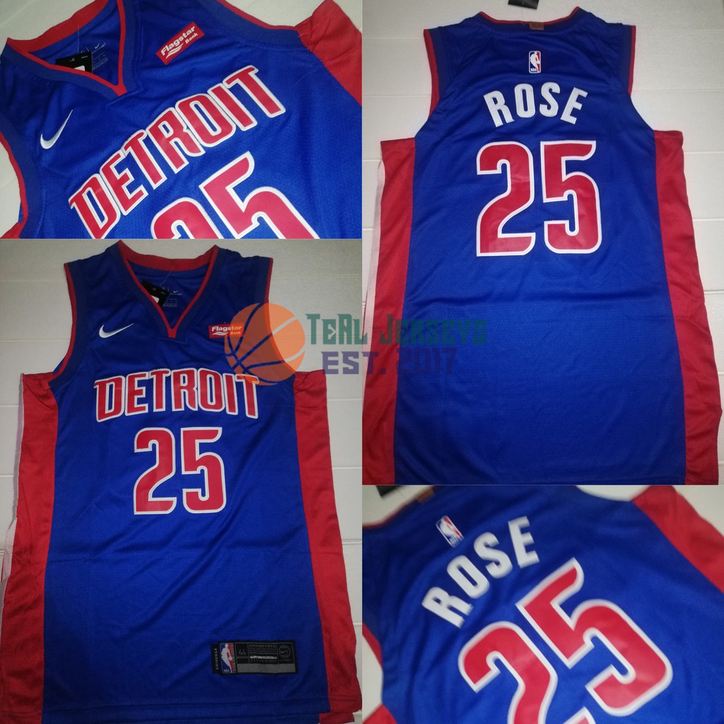 d rose jersey pistons