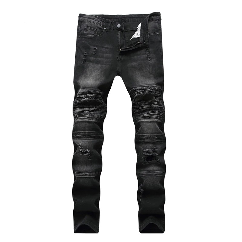 mens distressed ripped skinny jeans