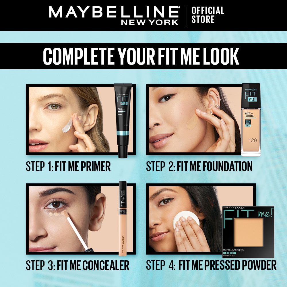 maybelline fit me foundation