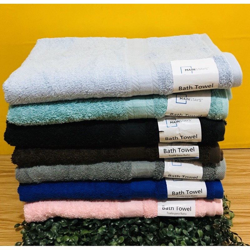 mainstays bath towels