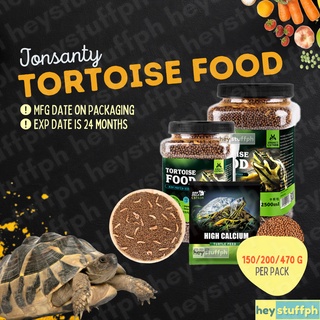 JONSANTY Tortoise Food Turtle Food Tortoise Food Pellets Turtle Food Pellets
