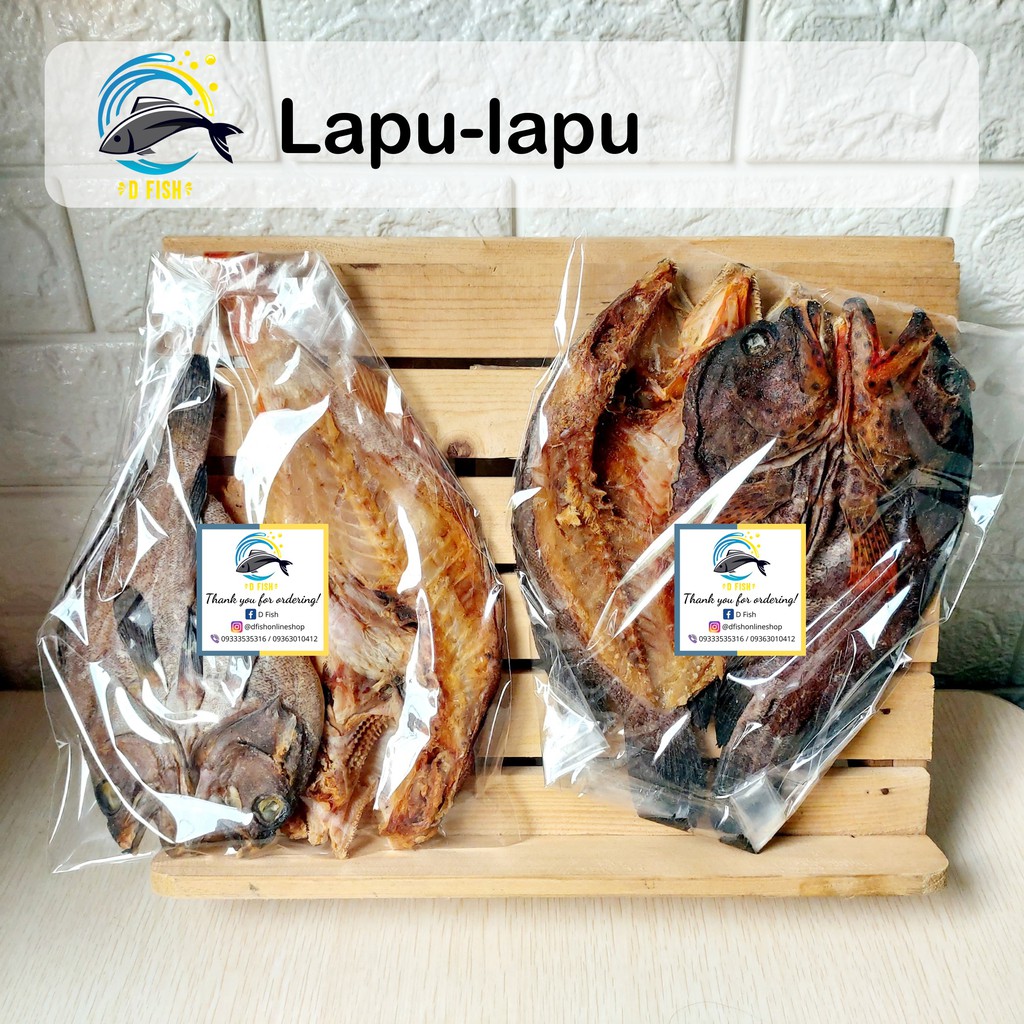 Dried Lapulapu 250 grams Shopee Philippines