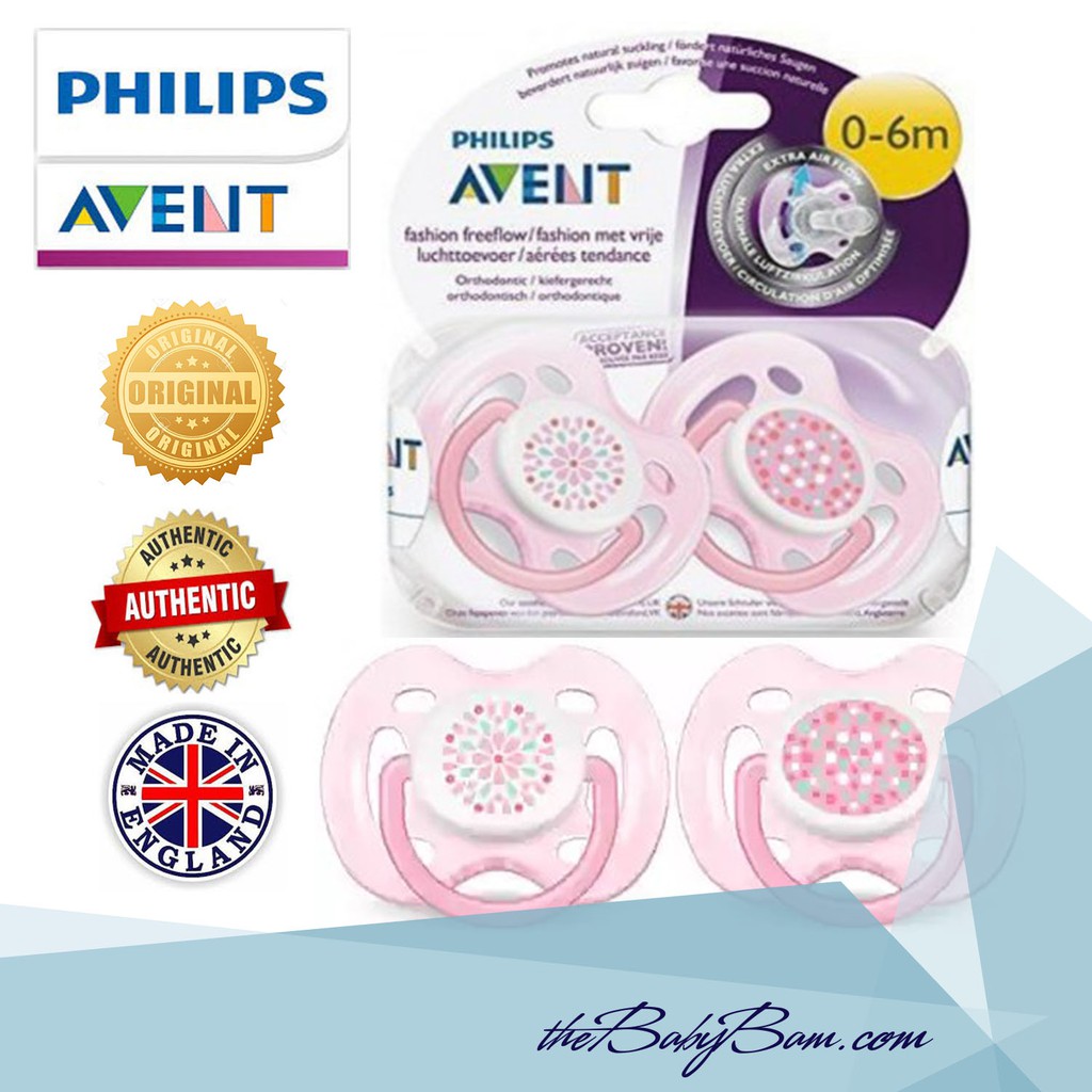 avent freeflow pacifier