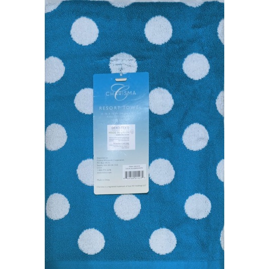 Charisma Resort Towel 100 Cotton 35in x 70 in Shopee Philippines