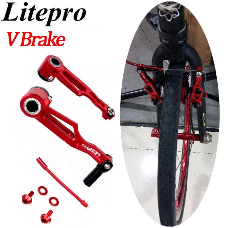 Litepro Long//Short Arm Mechanical V-Brake BMX Folding Bike Caliper V Brake Clamp