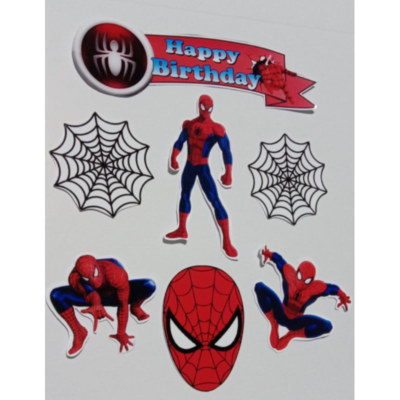 Spiderman cake topper | Shopee Philippines