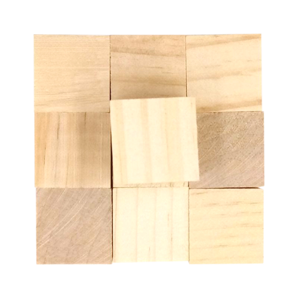 square wood blocks for crafts