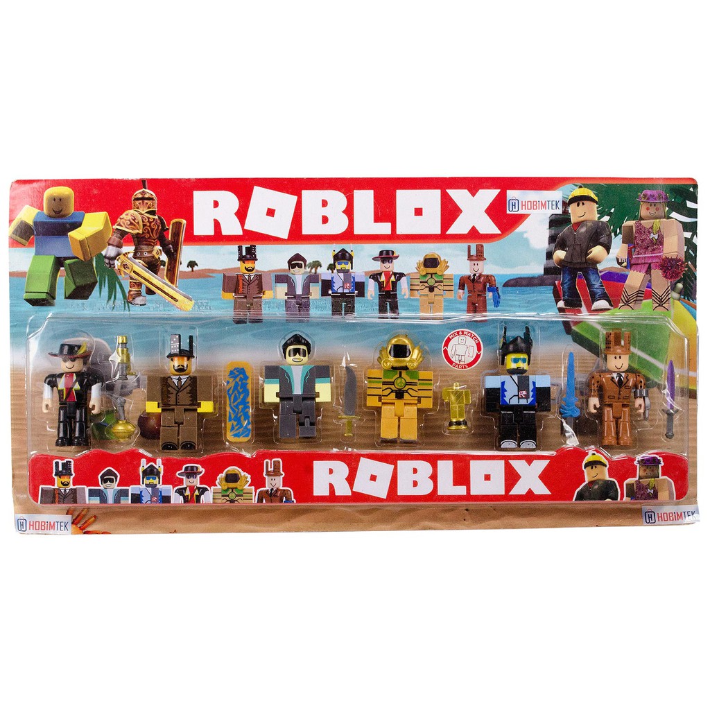 Collectible Legends Of Roblox Famous Characters Action Figure Toy Set Shopee Philippines - legends of roblox toy set