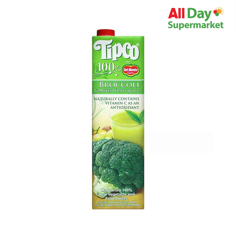 Tipco Broccoli Juice 1L Shopee Philippines