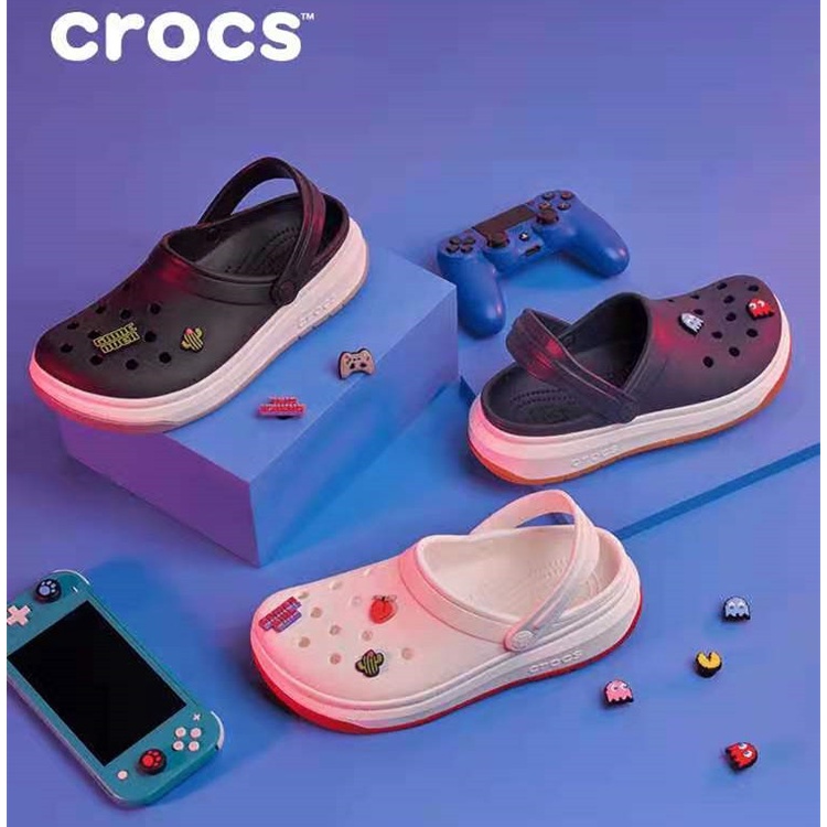 New Latest Crocs Full Force Clog Classic Flat Form Sandals Thick Bottom