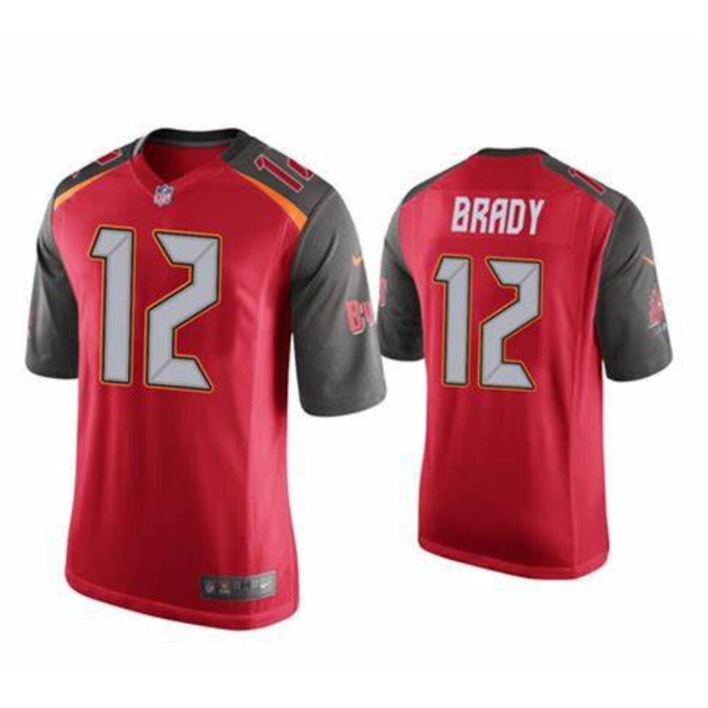 Men's AFC Tom Brady Nike Red 2019 Pro Bowl Game Jersey