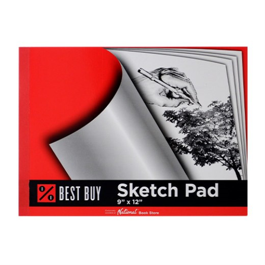 Best Buy Sketch Pad 9x12 50shts 100gsm Padde Shopee Philippines