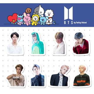 58pcs set new kpop bts 8th anniversary festa memorial 2021 muster stickers jimin jin suga diary luggage sticker shopee philippines