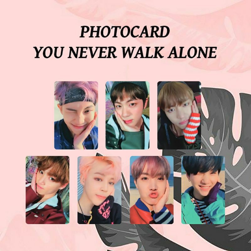 You Never Walk Alone Photocard Ynwa Unifficial Shopee Philippines