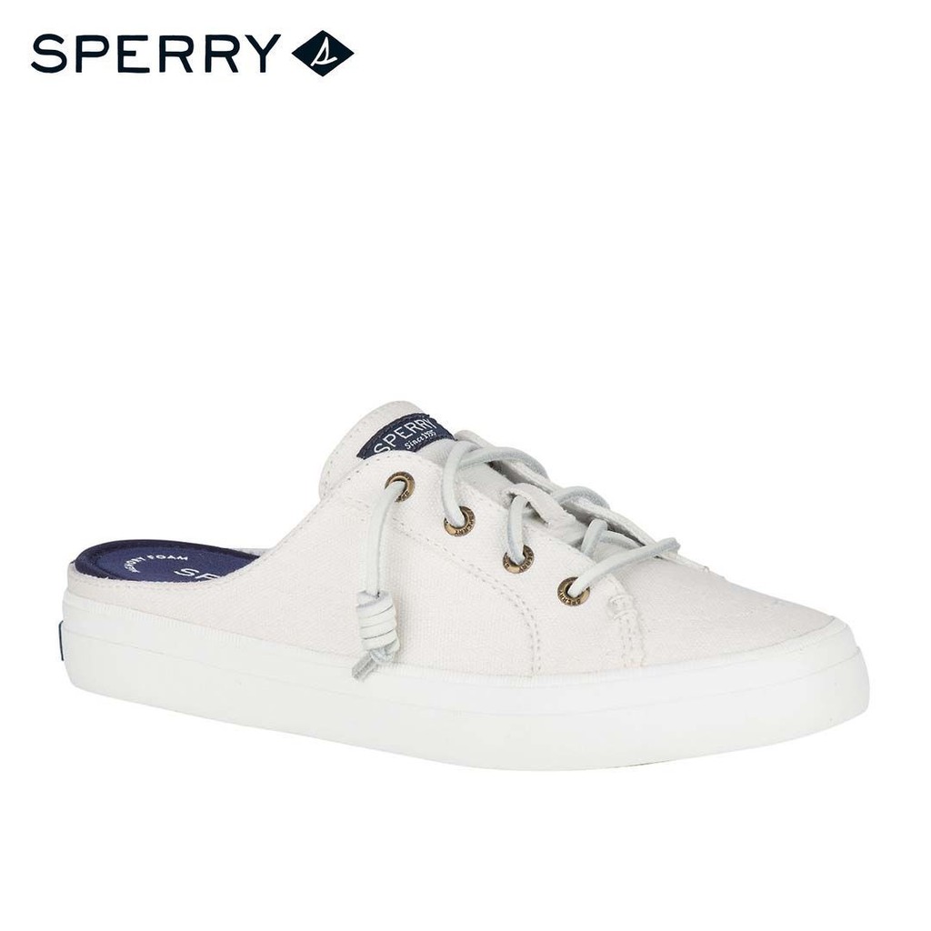 sperry crest vibe mule canvas
