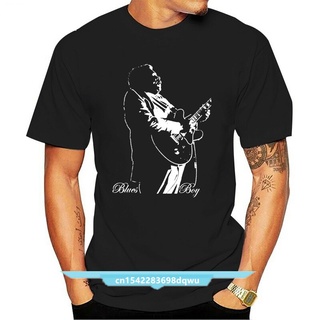 BB King T-Shirt - Blues Boy Photo Portrait Classic Blues T-Shirt Jazz Guitar Cotton Homme Plus Size Tee Shirt #1