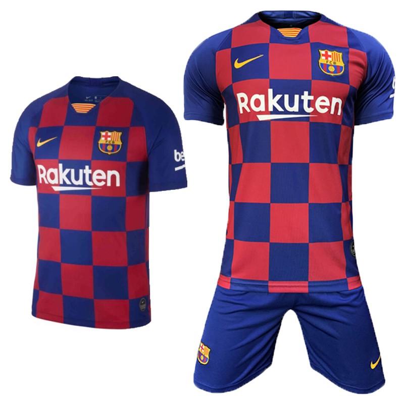 barcelona home shorts