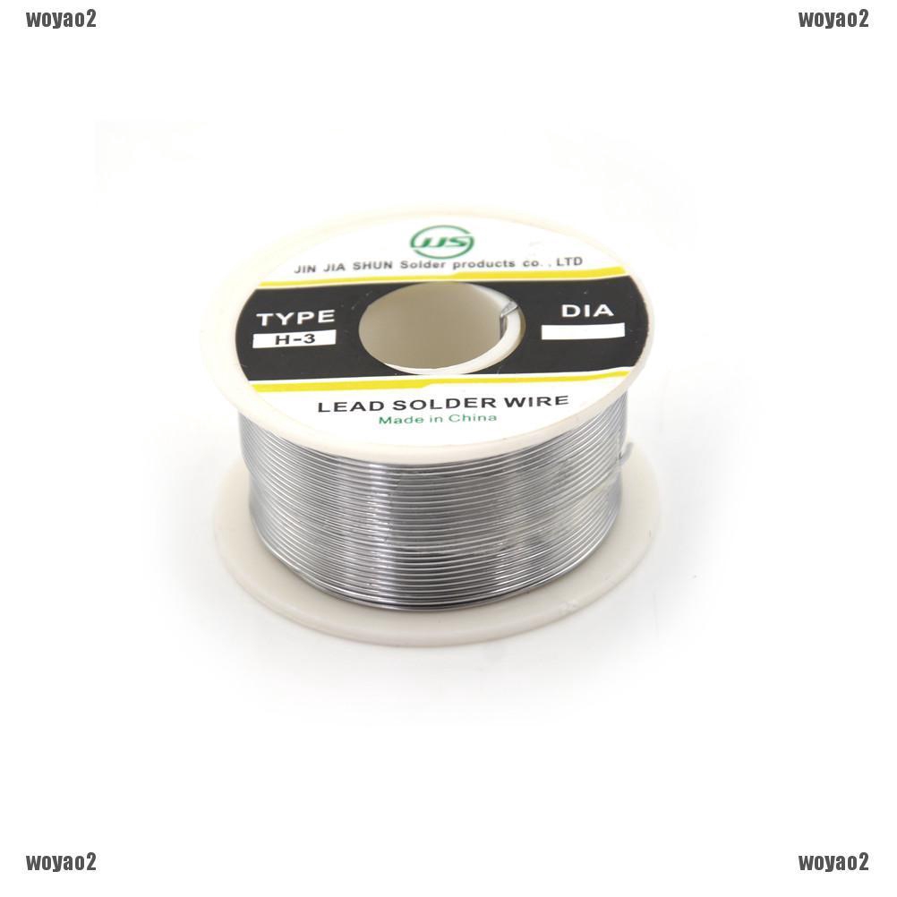 1PC 100g 0.8mm 60/40 Tin lead Solder Wire Rosin Core Soldering Flux Reel Tube 
