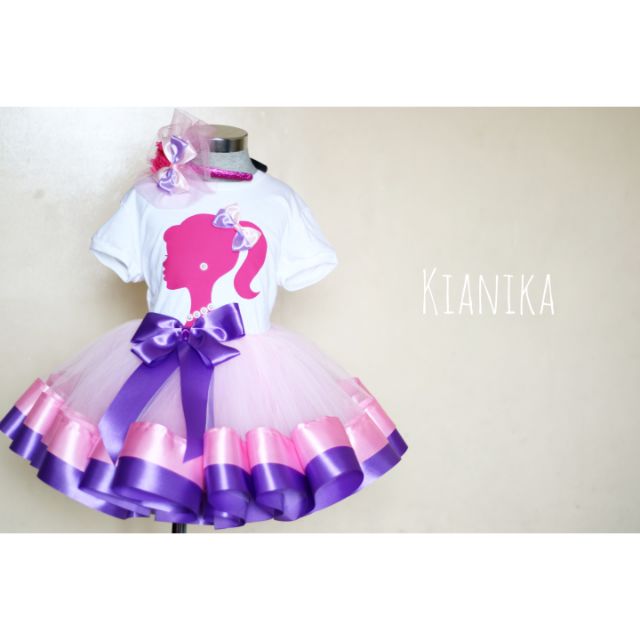 barbie tutu birthday outfit