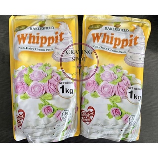 BAKERSFIELD WHIPPIT PLAIN and BUTTERCREAM 1KG and 500G