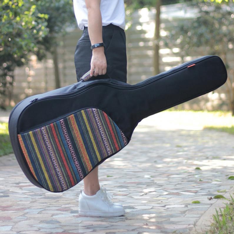 40/41inch Guitar Case Gig Bag Soft Cover Waterproof Backpack Shopee