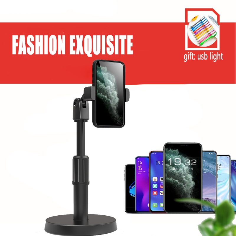 Multi-camera Rotate Universal Lazy Mobile Phone Stand Holder Stents Bed ...