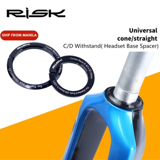 Bike Tapered Steerer Conversion 1 1/8 To 1 1/2 Fork Adapter Crown Race Ring