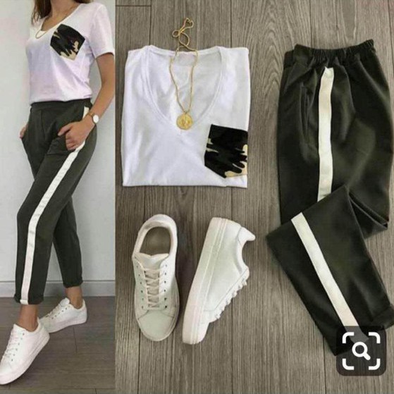 formal white pants outfit