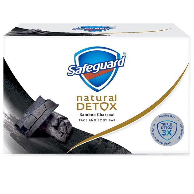 Safeguard Detox Face and Body Bar Charcoal 108g Shopee Philippines