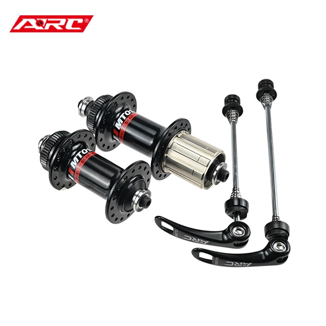 ARC MT018F/R Mountain Bike Hub Center Lock 4 Sealed Bearing Hub 9x100mm