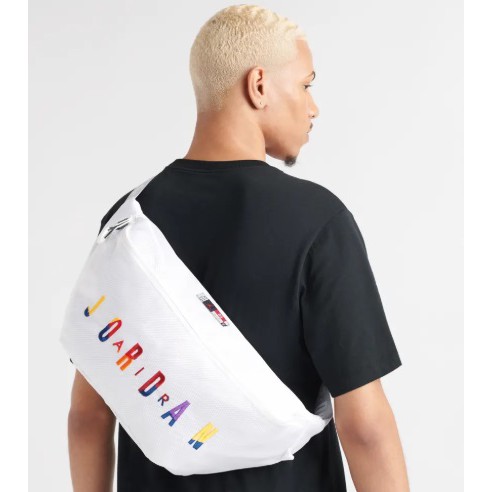 white jordan fanny pack