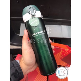 Hot&Cold Travel Thermos w/ Lock Stainless Steel Metal Design Double Wall Insulated[Cash On Delivery] #1